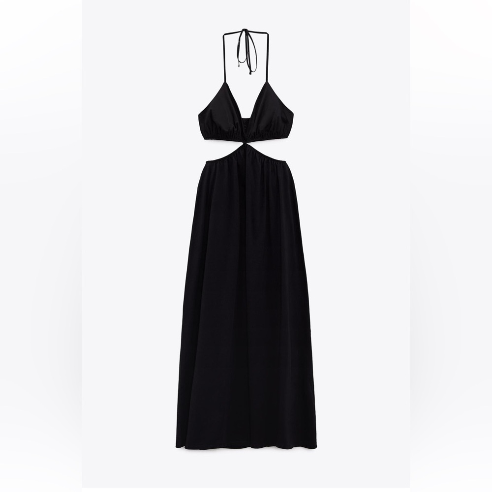 Black Halter Dress